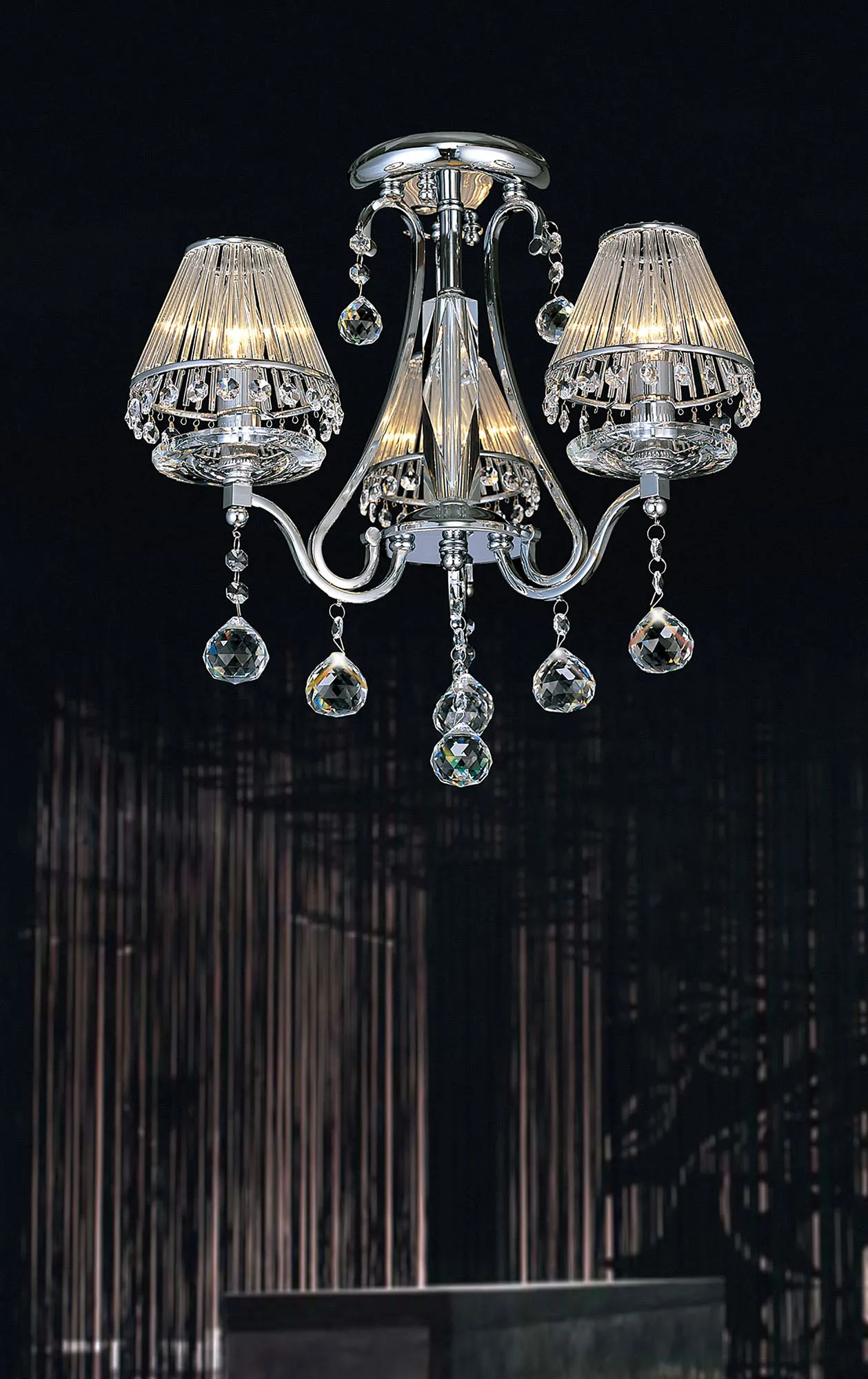 Bianco Polished Chrome Crystal Ceiling Lights Diyas Multi Arm Crystal Fittings Bianco Polished Chrome Crystal Ceiling Lights Diyas Multi Arm Crystal Fittings